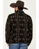 Image #4 - Rock & Roll Denim Men's Southwestern Print Berber Pullover, Charcoal, hi-res
