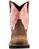 Image #5 - Justin Youth Girls' Gypsy Light Up Cross Embroidered Cowgirl Boots - Round Toe, , hi-res