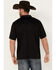 Image #4 - RANK 45® Men's Solid Tech Polo, Black, hi-res