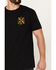 Howitzer Men's Skeleton Tread Short Sleeve Graphic T-Shirt, Black, hi-res