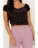 Idyllwind Women's Cane Ridge Beaded Top, Black, hi-res
