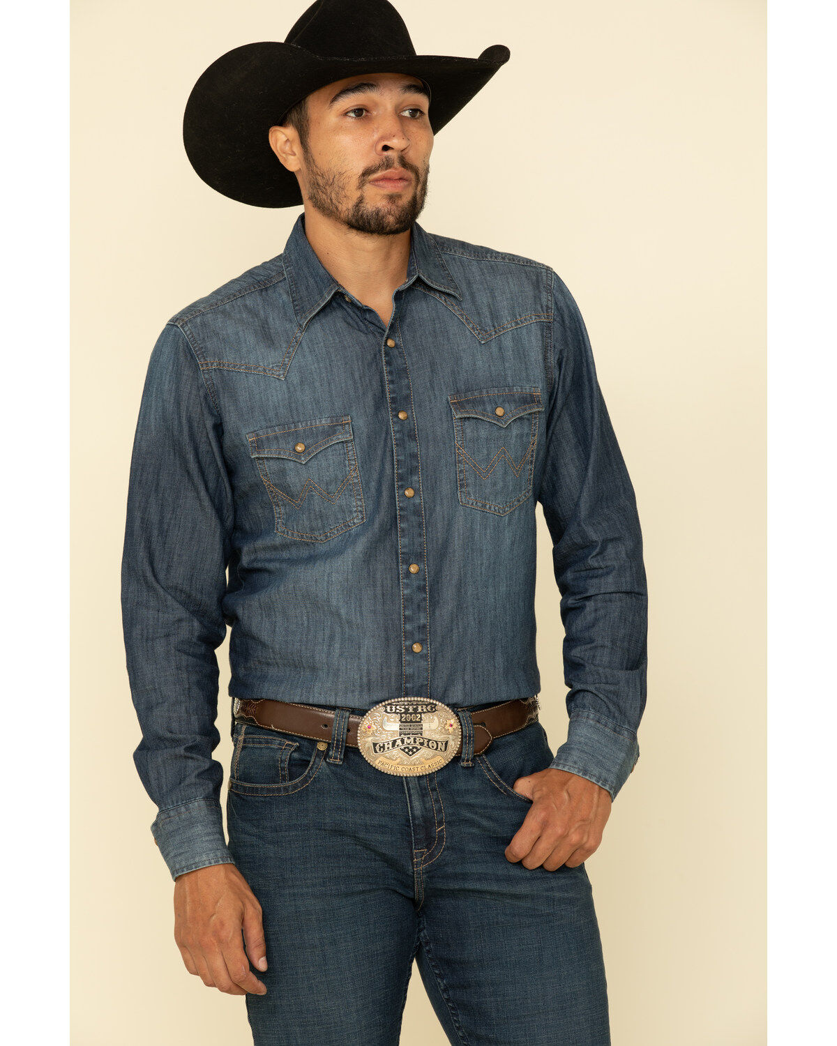 Image #3 - Cody James Men's Saguaro Dark Wash Stretch Slim Bootcut Jeans, , hi-res