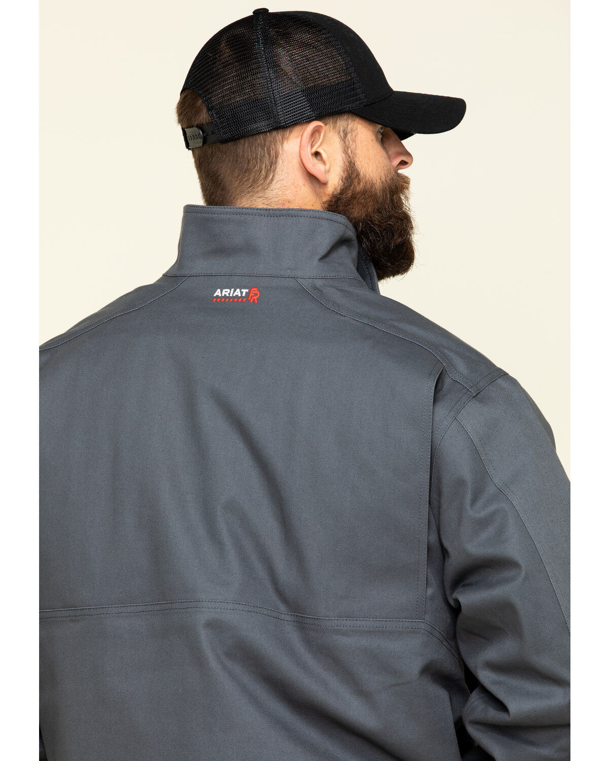 Image #5 - Ariat Men's Iron Grey FR Max Move Insulated Waterproof Work Jacket, , hi-res