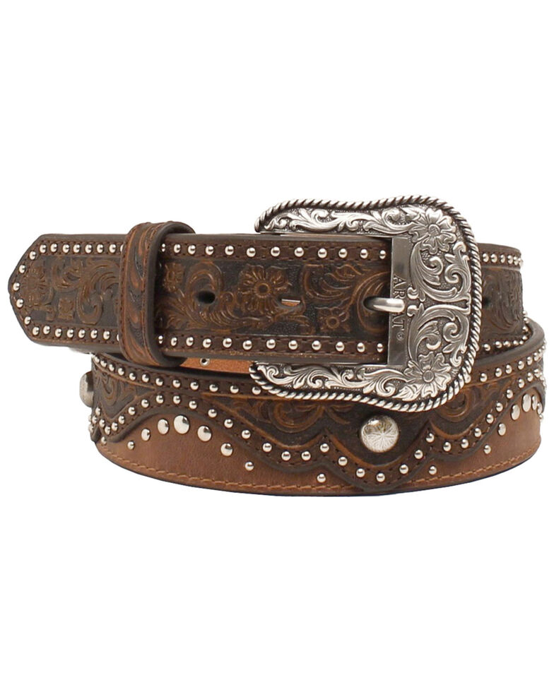 Ariat Women's Leather Studded Belt Boot Barn