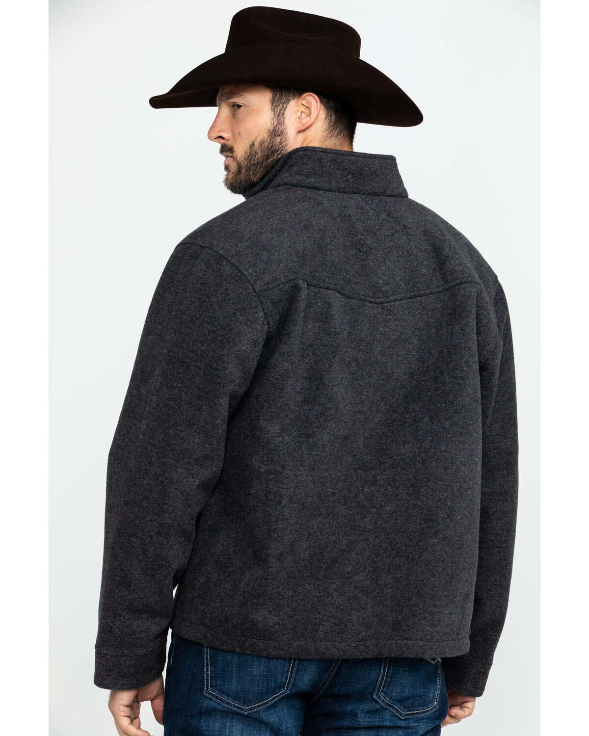 Image #2 - Outback Trading Co. Men's Oregon Jacket, Charcoal, hi-res