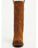 Image #4 - Cleo + Wolf Women's Scout Suede Fashion Boots - Round Toe, Cognac, hi-res