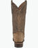 Image #4 - Circle G Men's Exotic Caiman Western Boots - Round Toe, Brown, hi-res
