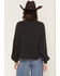 Image #4 - Rock & Roll Denim Women's Embroidered Bootstitch Crewneck, Black, hi-res