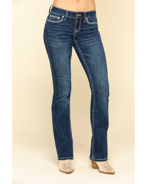Image #2 - Shyanne Women's Americana Blowout Bootcut Jeans, , hi-res