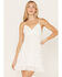 Image #1 - Shyanne Women's Lace Crochet Mini Dress, White, hi-res