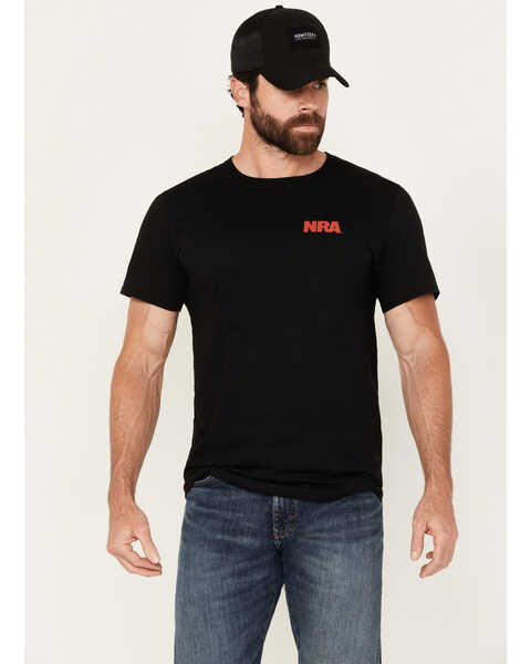 NRA Men's Boot Barn Exclusive This We'll Defend Short Sleeve Graphic T-Shirt, Black, hi-res