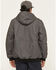 Image #4 - Hawx Men's Basalt Fleece Lined Hooded Duck Canvas Jacket, Charcoal, hi-res