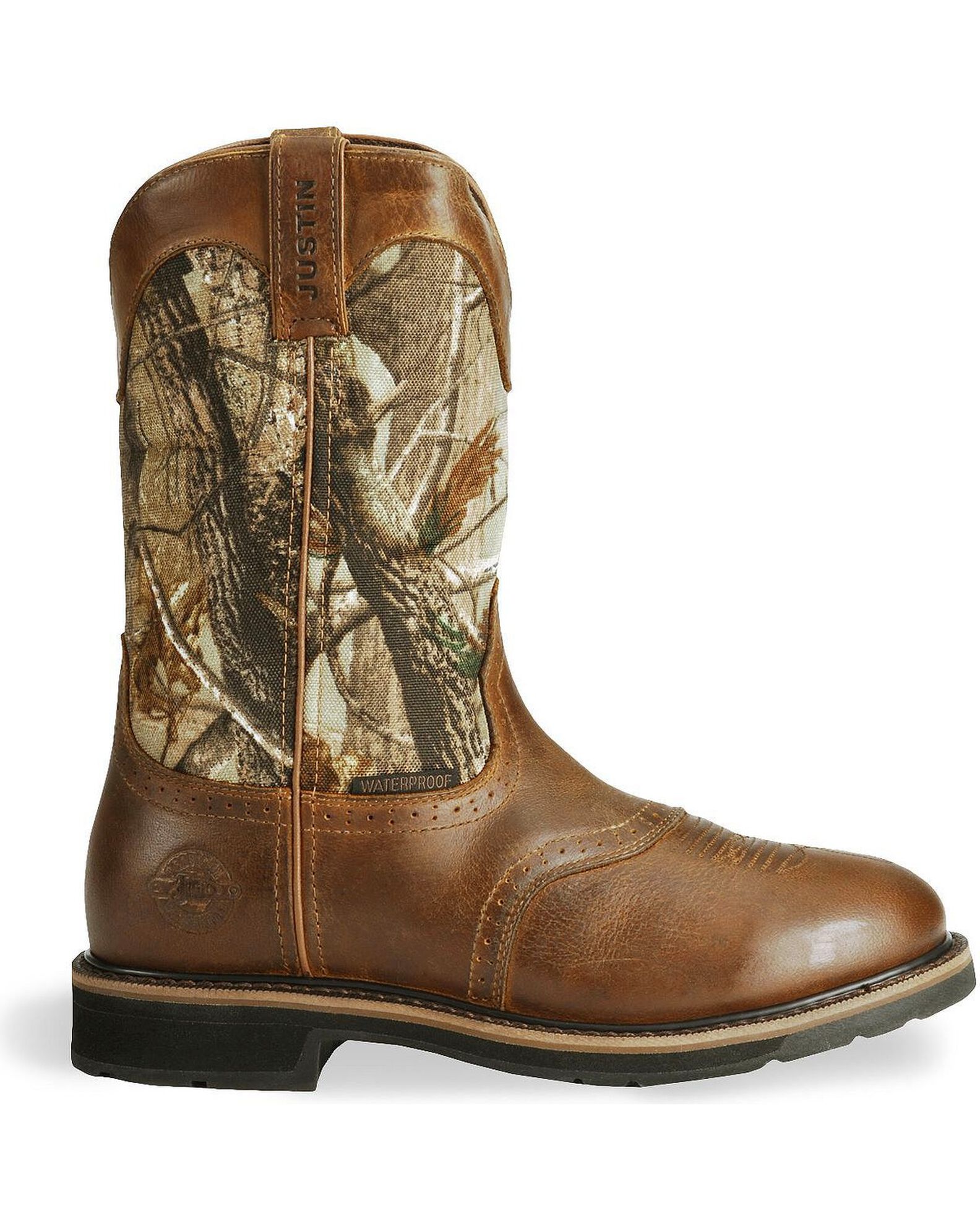 Justin work boots stampede on sale