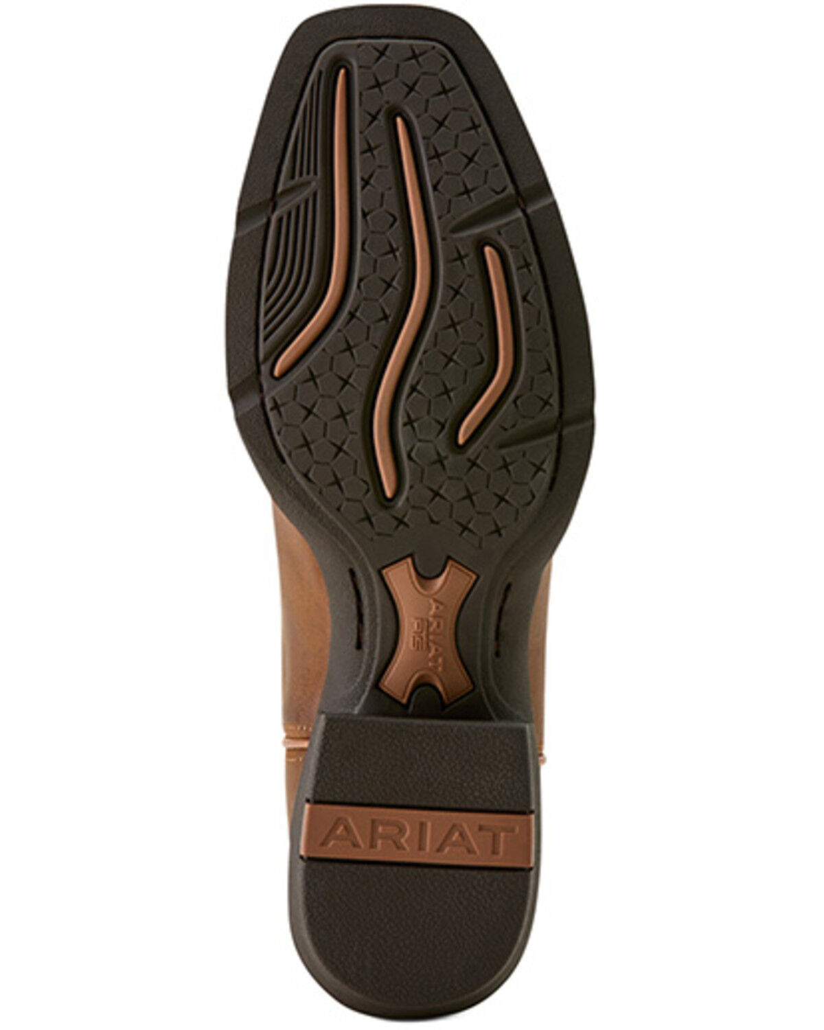 Image #5 - Ariat Women's Round Up Performance Western Boots - Square Toe, Brown, hi-res