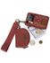 Image #3 - Wrangler Women's Jessie Embroidered Wristlet, Red, hi-res