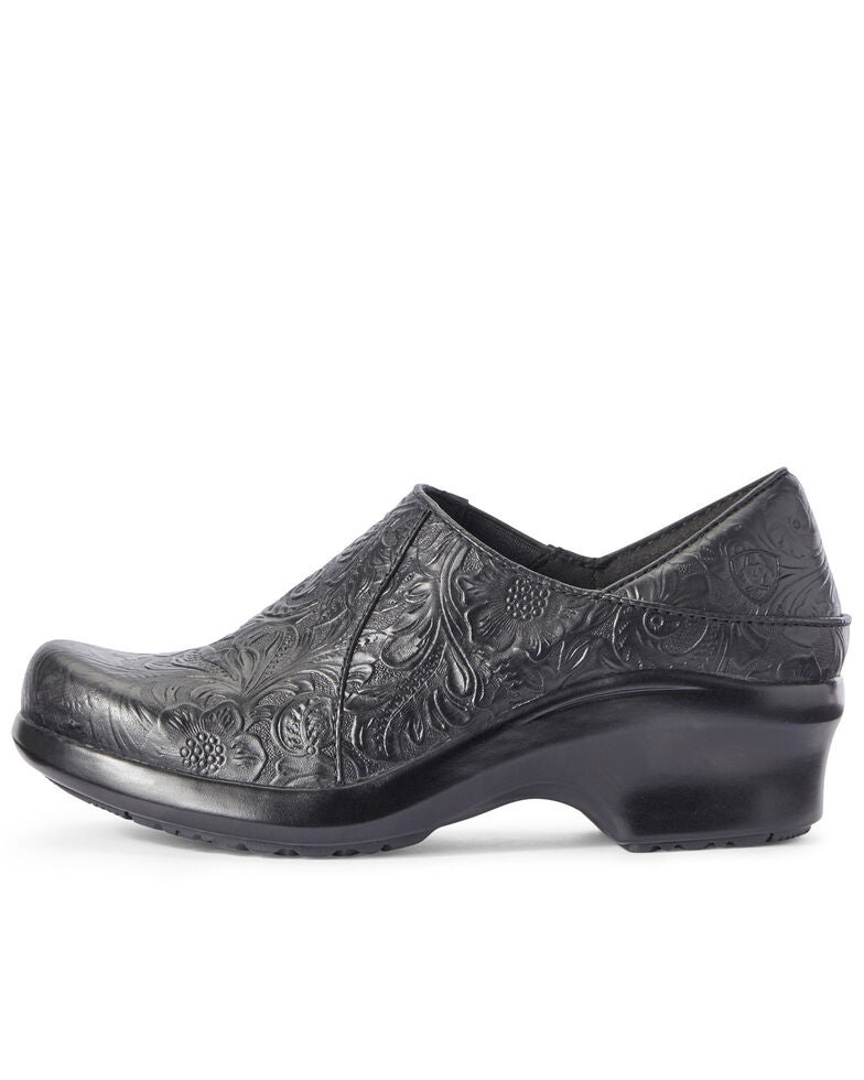 tooled clogs