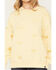Image #3 - Gameday Women's LSU Embroidered Crewneck, Light Yellow, hi-res