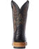 Image #3 - Ariat Men's Barker Full-Quill Ostrich Western Boots - Wide Square Toe, , hi-res