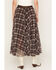 Image #4 - Lili Sidonio Women's Plaid Print Midi Skirt, Chocolate, hi-res