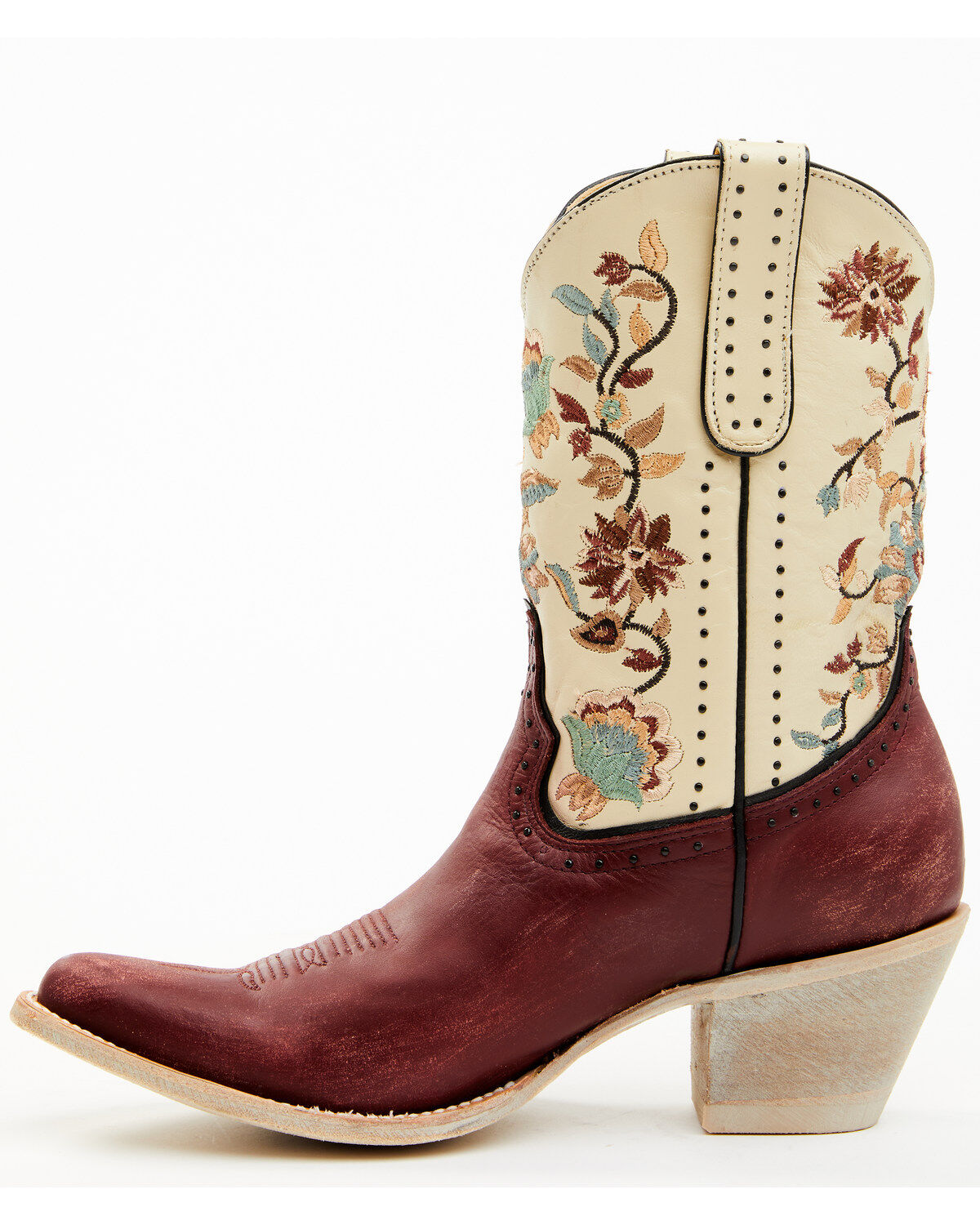 Image #3 - Yippee Ki Yay by Old Gringo Women's Bruni Floral Embroidered Western Boots - Round Toe, , hi-res