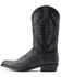 Image #2 - Ariat Men's Bankroll Western Boots - Round Toe, Black, hi-res