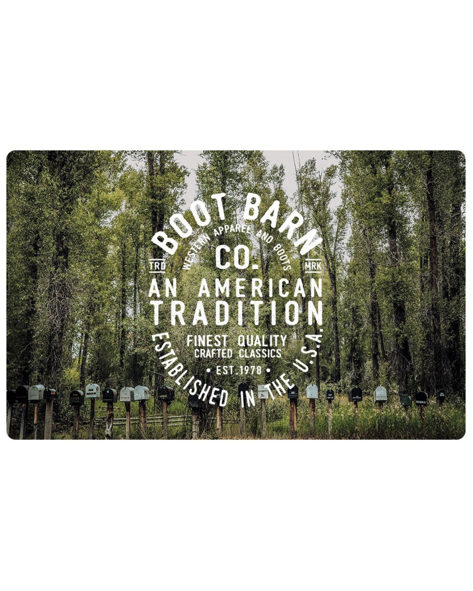 Boot Barn® American Frontier Forest Gift Card | Boot Barn