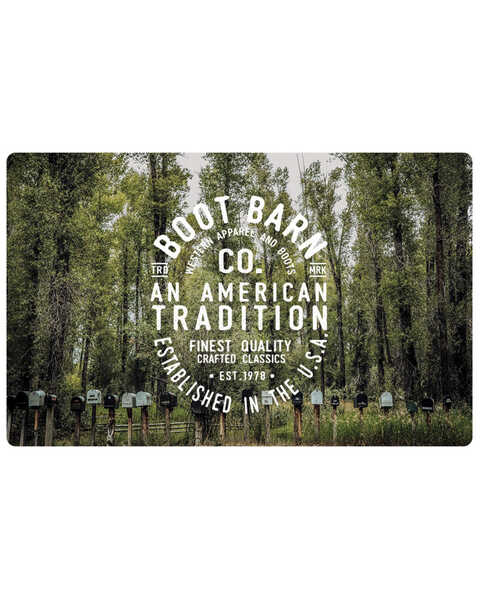 Image #1 - Boot Barn® American Frontier Forest Gift Card, , hi-res