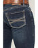 Image #4 - Hooey by Rock & Roll Denim Men's Revolver Dark Wash Slim Straight Reflex Stretch Denim Jeans, Dark Wash, hi-res