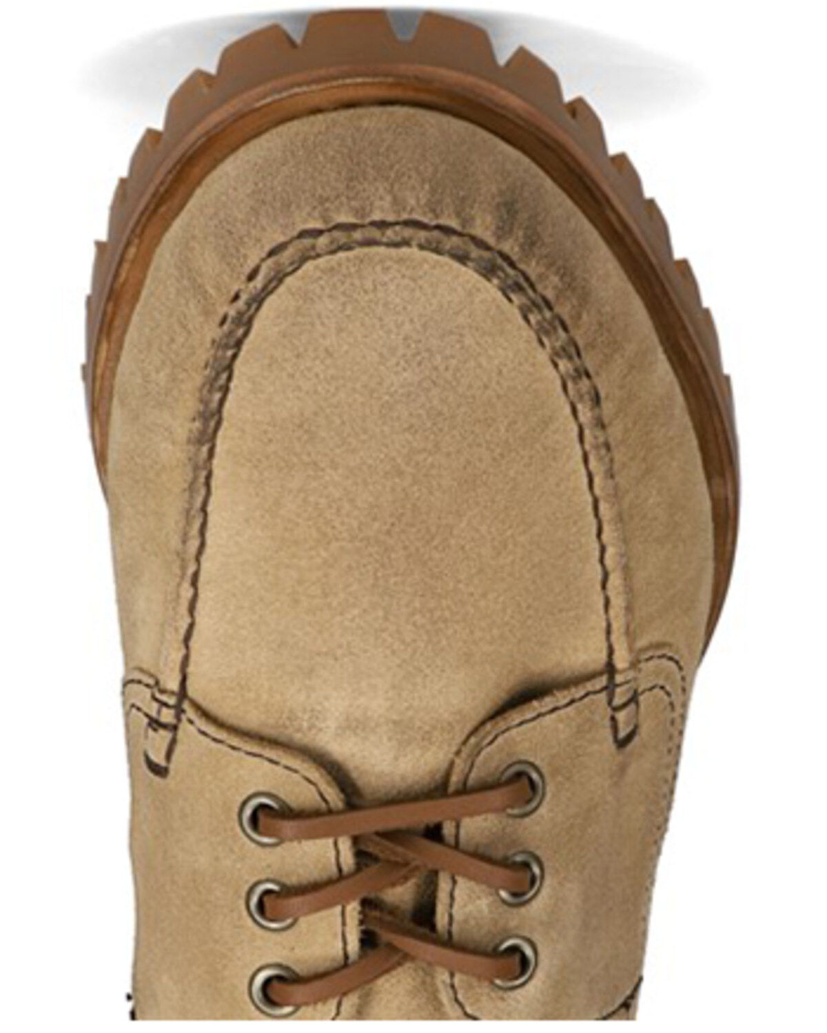 Image #6 - Frye Men's Hudson Camp Casual Shoes - Moc Toe, Sand, hi-res