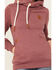 Image #3 - Wanakome Women's Artemis Cowl Neck Hoodie, Burgundy, hi-res