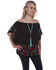 Image #1 - Honey Creek by Scully Women's Embroidered Cold Shoulder Blouse  , , hi-res