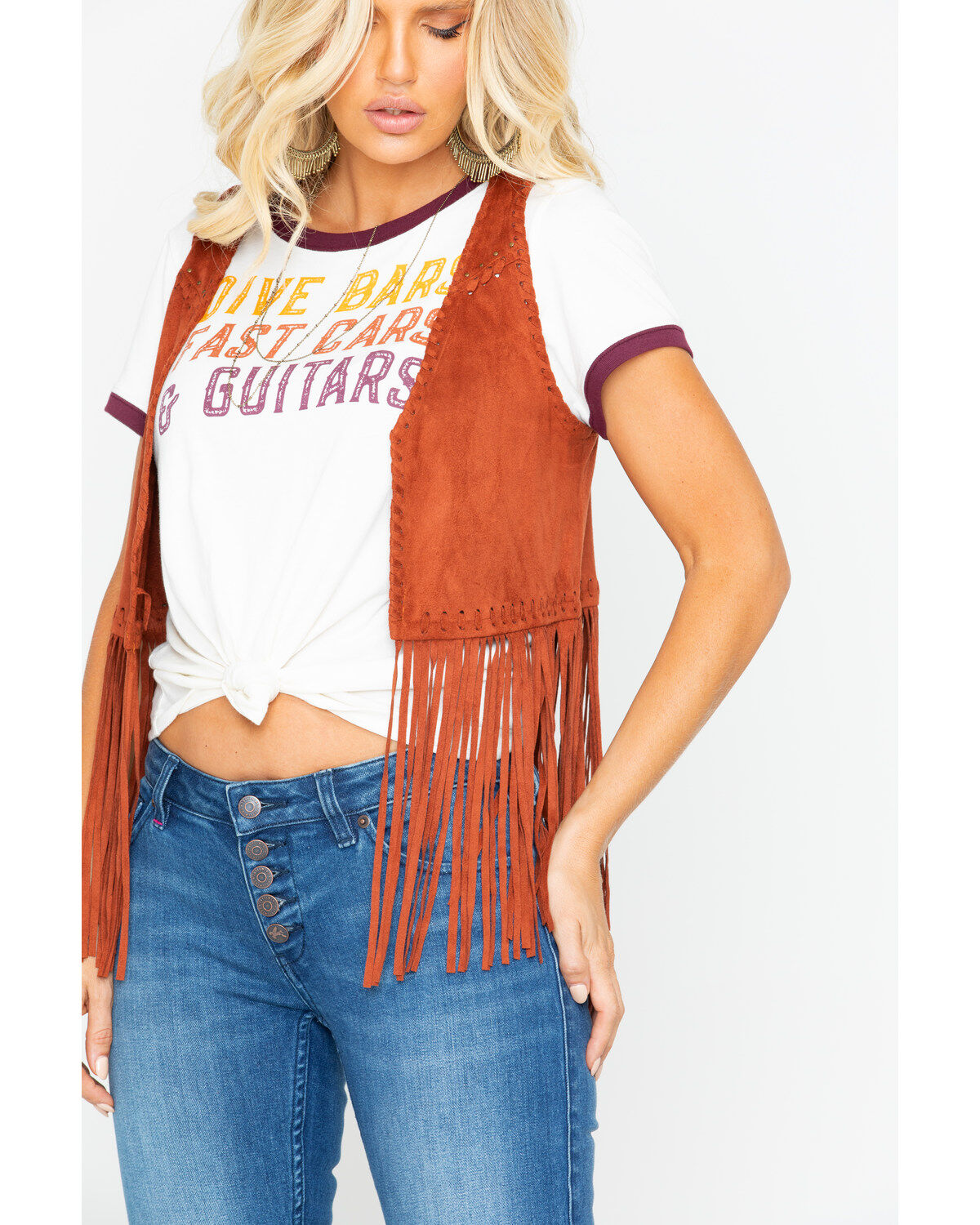 Image #3 - Idyllwind Women's New Strings Fringe Vest, , hi-res