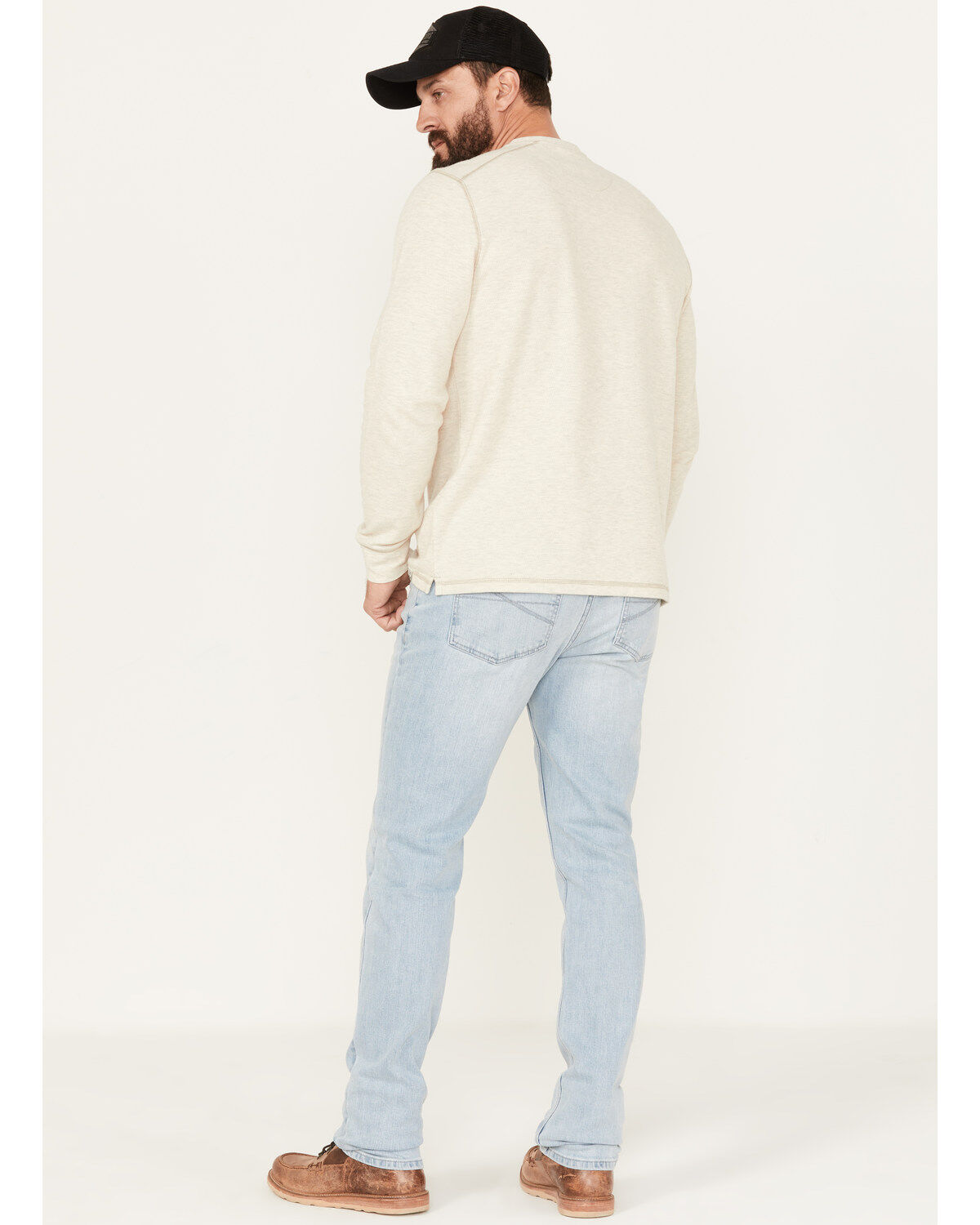 Image #3 - Brothers and Sons Men's Sedona Light Wash Slim Straight Stretch Denim Jeans, Light Wash, hi-res