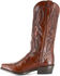 El Dorado Men's Handmade Antique Calf Western Boots - Square Toe, Tan, hi-res