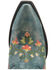 Image #6 - Dan Post Women's Flower Child Tall Boots - Snip Toe, Turquoise, hi-res