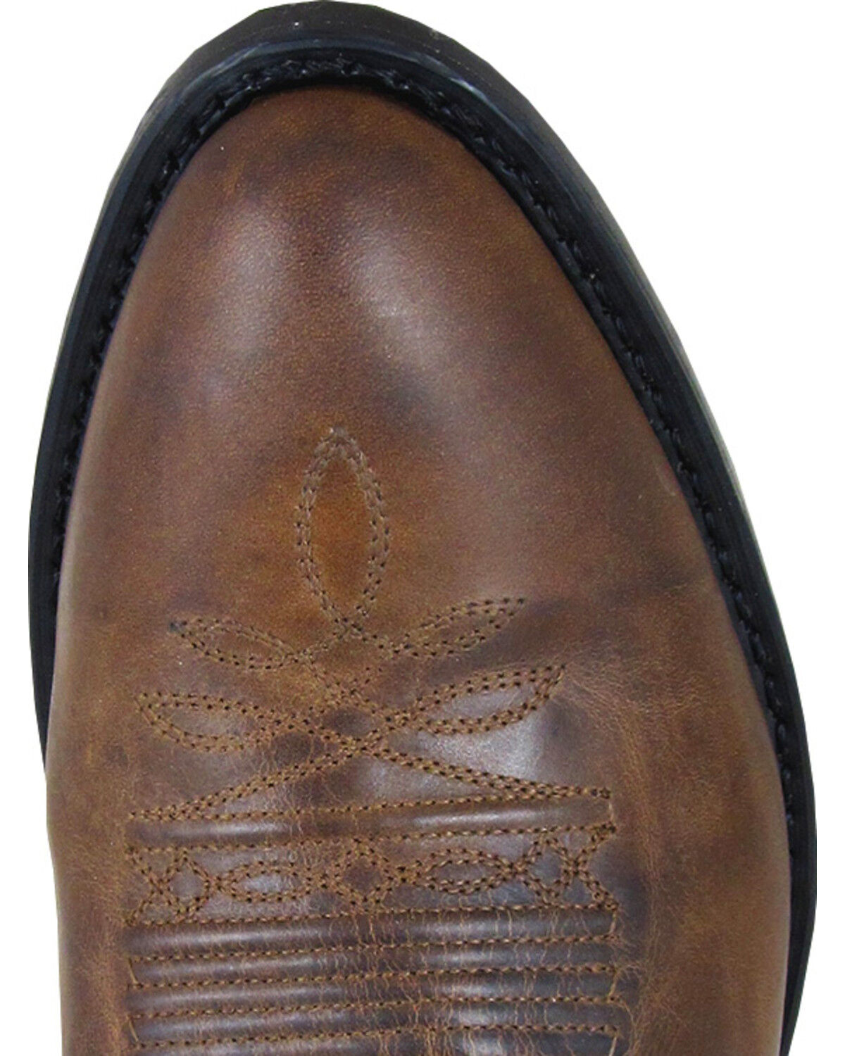 Image #2 - Smoky Mountain Men's Denver Western Boots - Round Toe, Brown, hi-res