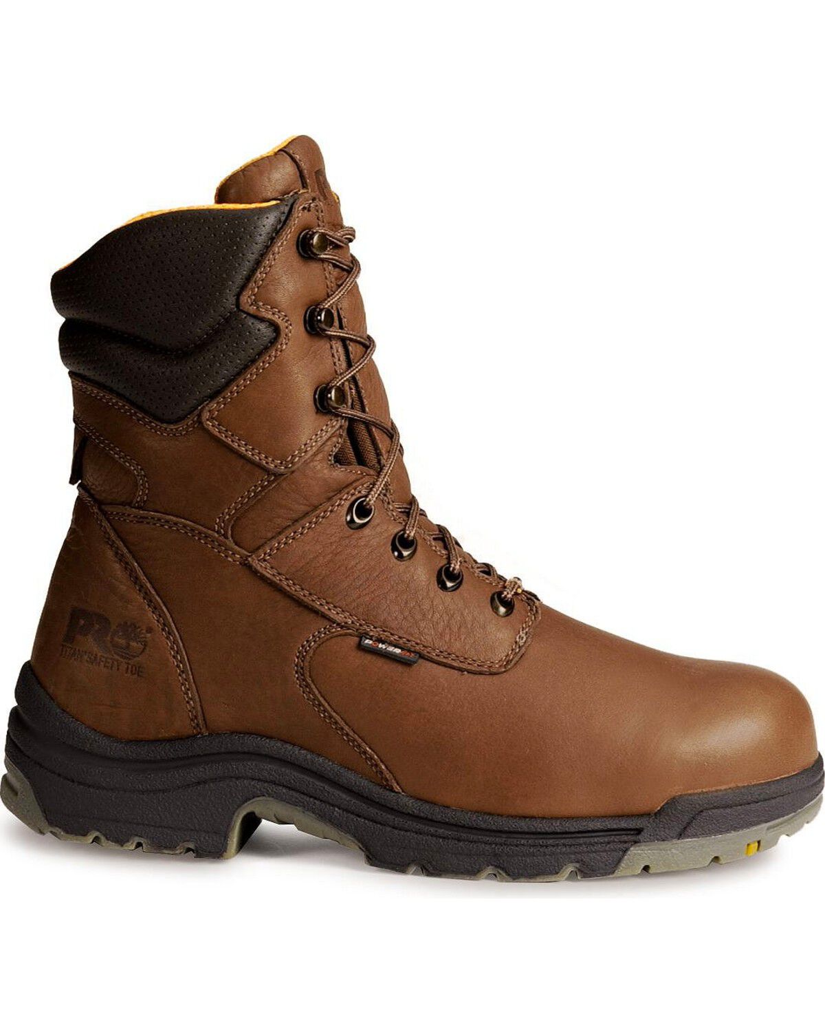 Image #2 - Timberland Pro Men's Titan 8" Work Boots, , hi-res
