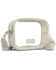 Image #2 - Wrangler Women's Mini Clear Crossbody Bag, Beige, hi-res