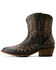 Image #2 - Ariat Women's Carlin Western Booties - Round Toe, Black, hi-res