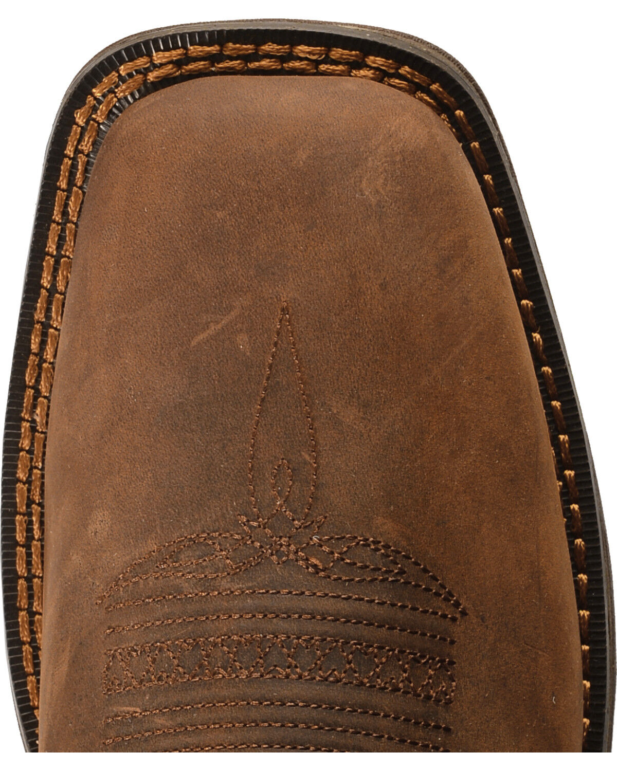 Image #6 - Durango Men's Patriotic Square Toe Western Boots, Brown, hi-res