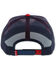Image #4 - Hooey Men's UT Longhorn Logo Mesh Cap, Red/white/blue, hi-res