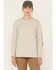 Image #1 - Ariat Women's FR Stretch Logo Long Sleeve Work Tee, Brown, hi-res