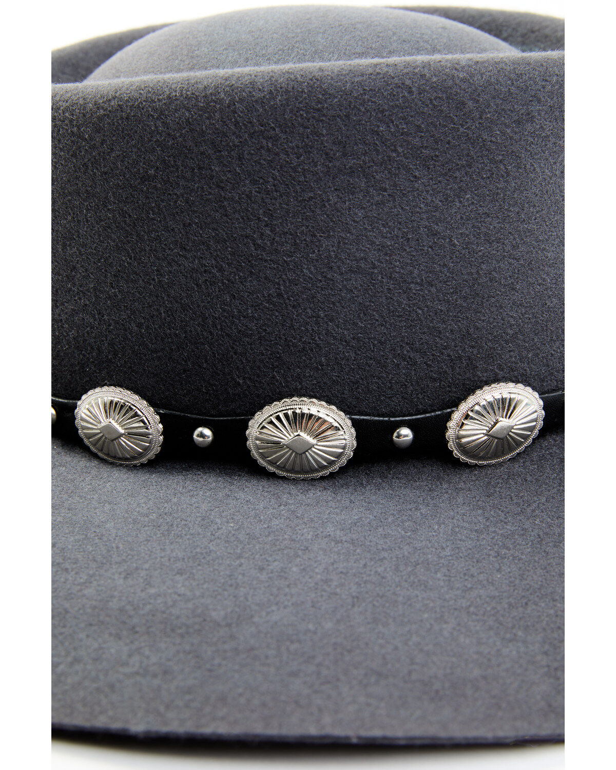 Image #2 - Shyanne Women's Belina Bolero Felt Western Fashion Hat, Grey, hi-res