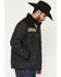 Image #2 - Hooey Men's Banff Packable Puffer Jacket, Black, hi-res