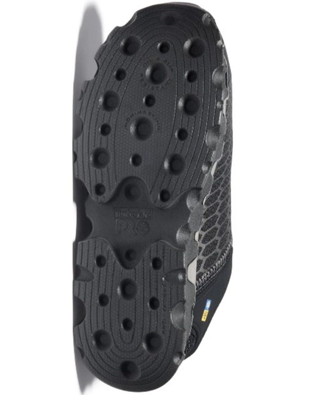 Image #4 - Timberland Women's Powertrain Work Shoes - Alloy Toe, Black, hi-res