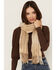 Image #1 - Cleo + Wolf Women's Crinkle Scarf, Cream, hi-res