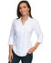 Image #1 - Scully Women's 3/4 Sleeve Blouse, White, hi-res