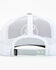 Image #3 - Hooey Men's Strap Logo Trucker Cap, Black/white, hi-res