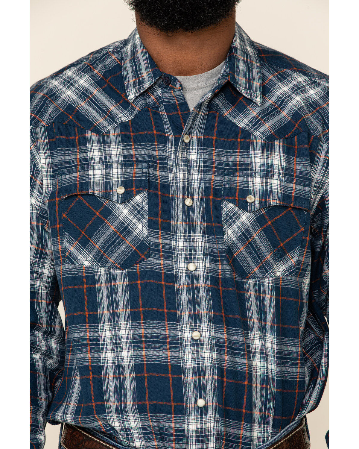 Image #3 - Ariat Men's Hermosa Retro Plaid Long Sleeve Western Shirt, , hi-res