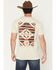 Image #1 - Ariat Men's Tapaz Zapoteco Short Sleeve Graphic T-Shirt, Natural, hi-res